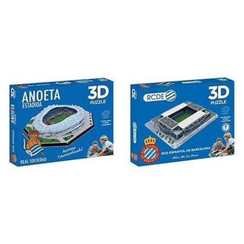 PACK 2 Puzzles Estadio de Anoeta y Estadio del Español