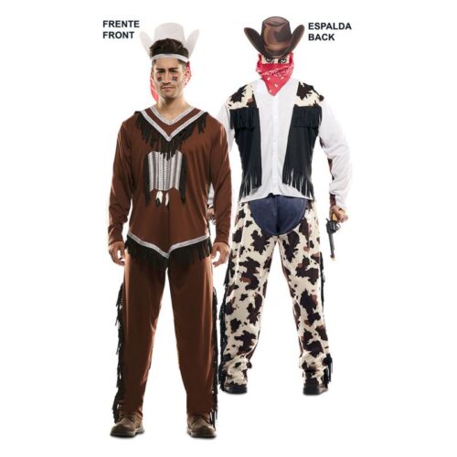Disfraz doble fun indio-vaquero talla M/L 707040-TML