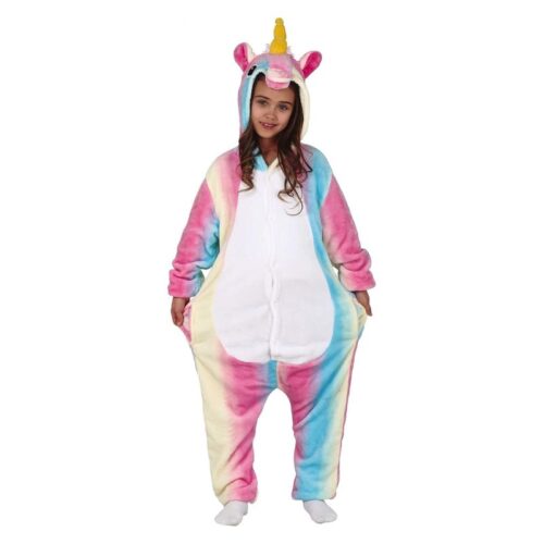 Pijama unicornio multicolor infantil talla 5 a 6 años 83715