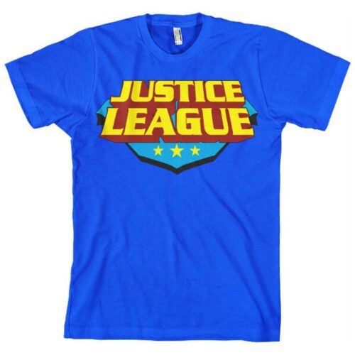 Camiseta Liga de la Justicia Talla M color azul CHJL0061015M