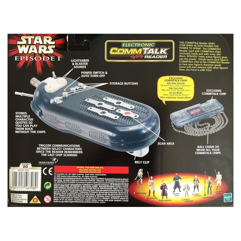 Star Wars Episodio I Comm Talk Reader electrónico 84151 - Imagen 2