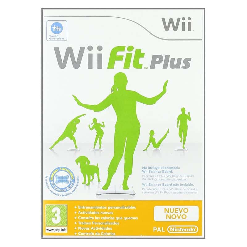 Juego Wii Fit Plus para consela Nintendo Wii NO incluye wii balance