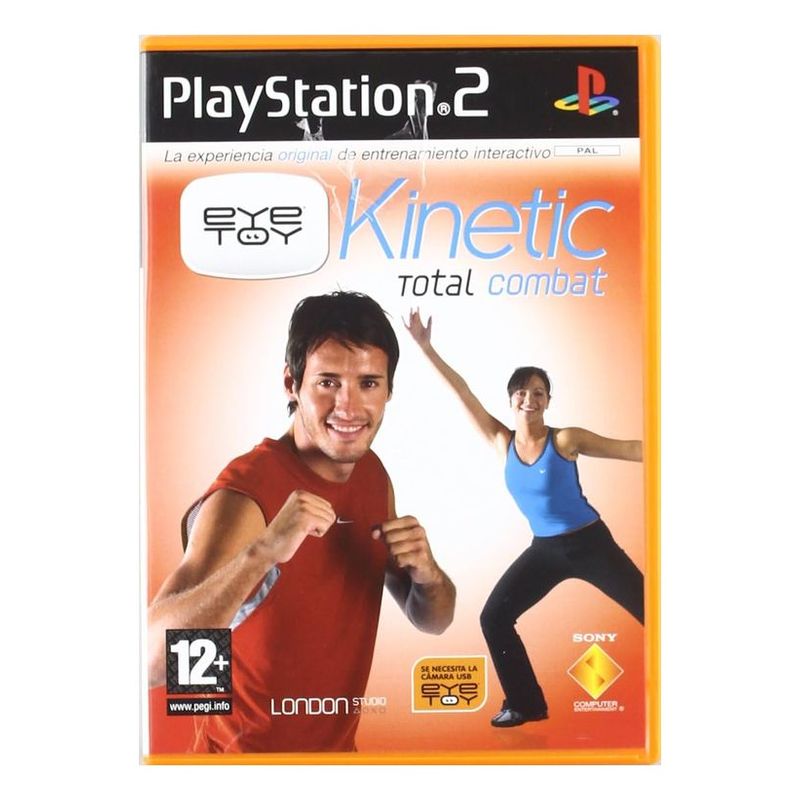 Kinetic Total Combat videojuego de Play Station 2 para accesorio Eyetoy