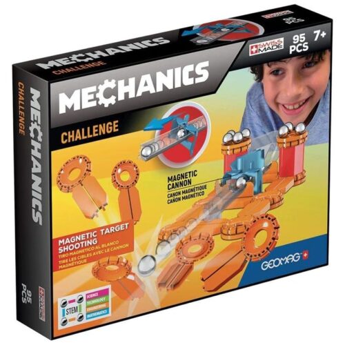 Geomag mechanics challenge de 95 piezas educativo para niños