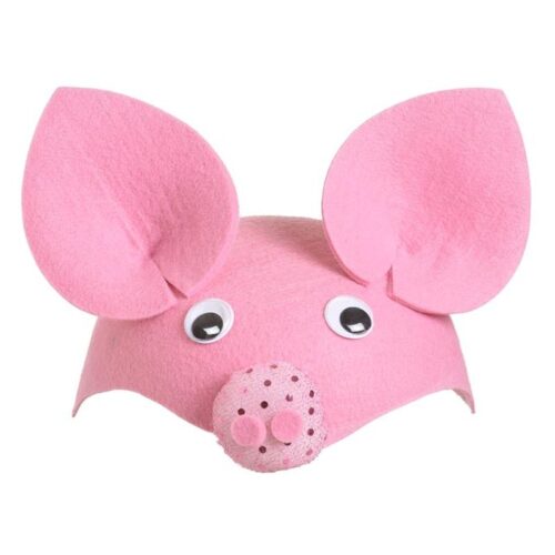 Gorro casquete cerdito para disfraz de carnaval o fiestas FYCAR 2443