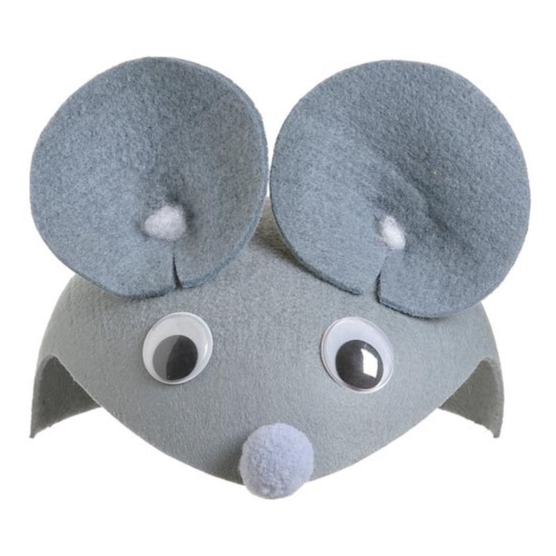 Casquete gorro ratón para carnavales y fiestas de disfraces 2444 @