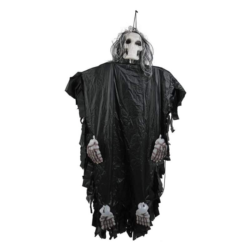 Esqueleto negro para Halloween terrorífico de FYCAR 2852