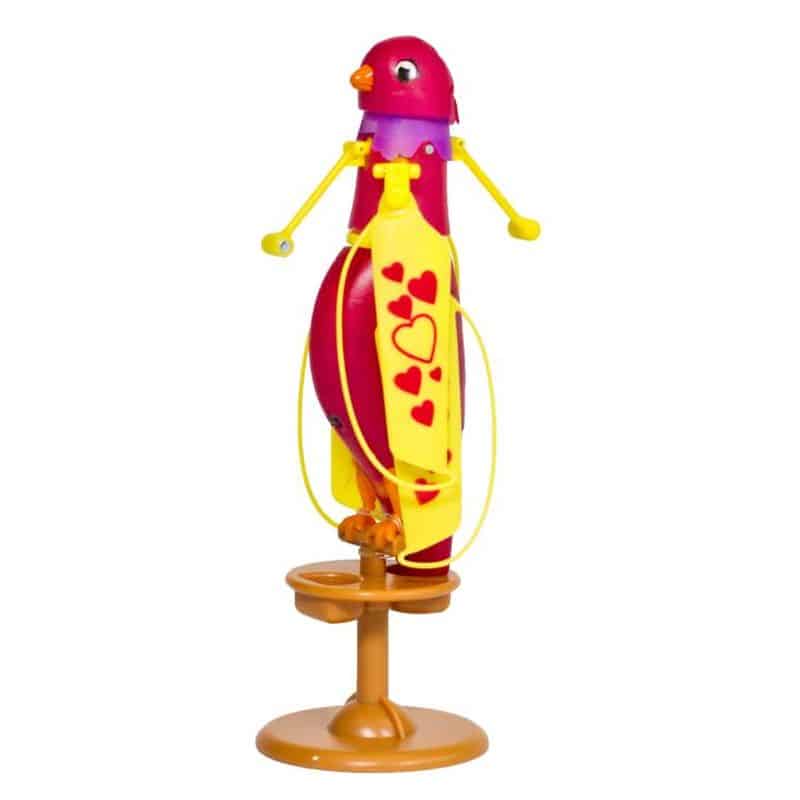 Zippi Pets pajaro de color rojo volador para niños - Imagen 2