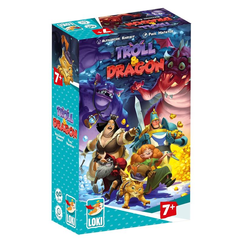 Juego de mesa Troll and dragon pequeño de Loki 51475