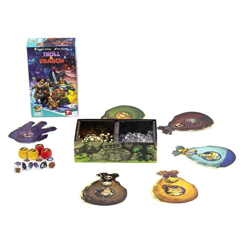 Juego de mesa Troll and dragon pequeño de Loki 51475 - Imagen 2