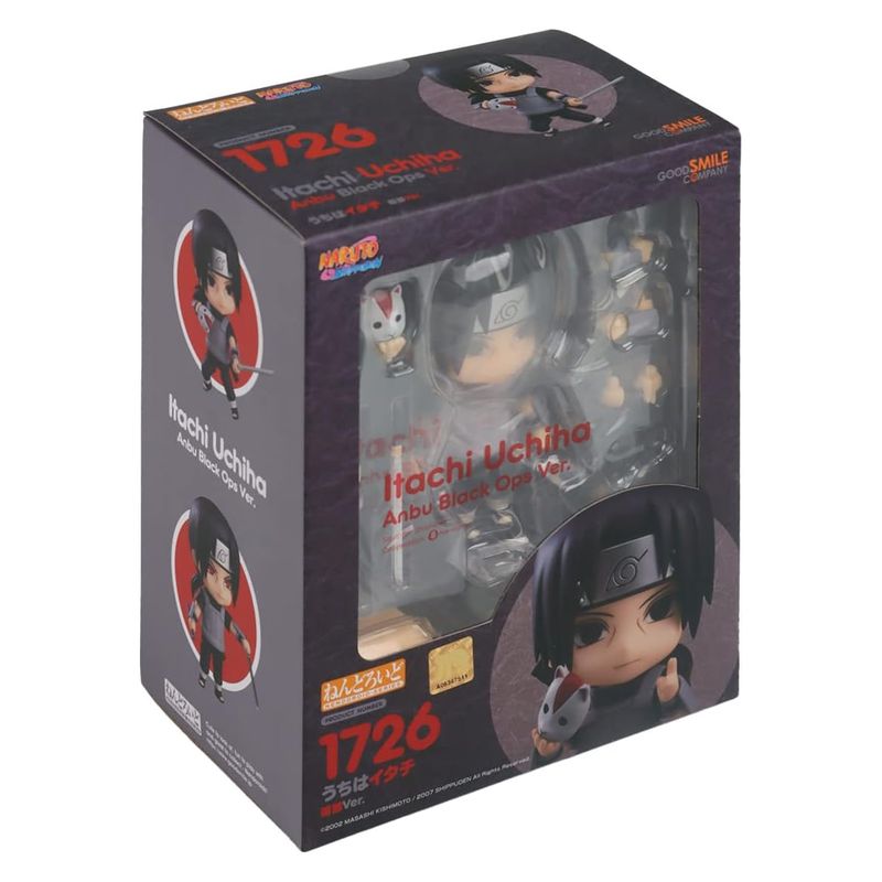 Figura Itachi Uchina de Naruto Shippuden para coleccionistas de 10 cm - Imagen 2