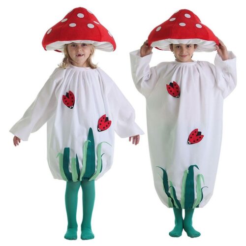 Disfraz seta infantil talla de 3 a 5 años 3254-1