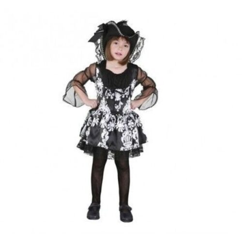 Disfraz infantil lady pirata para niña talla 5 a 6 años 10940