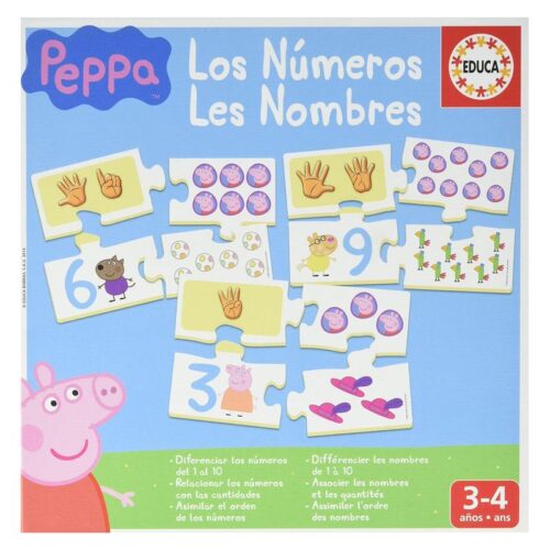Aprende los números con Peppa Pig juego educativo infantil 16224
