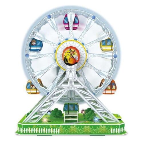 Puzzle 3D noria con luz de 50 piezas 161479