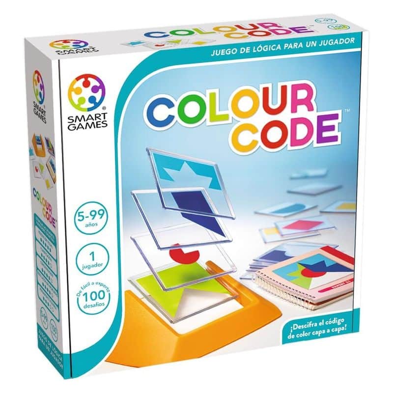 Juego de mesa colour code de razonamiento y educativo de Ludilo