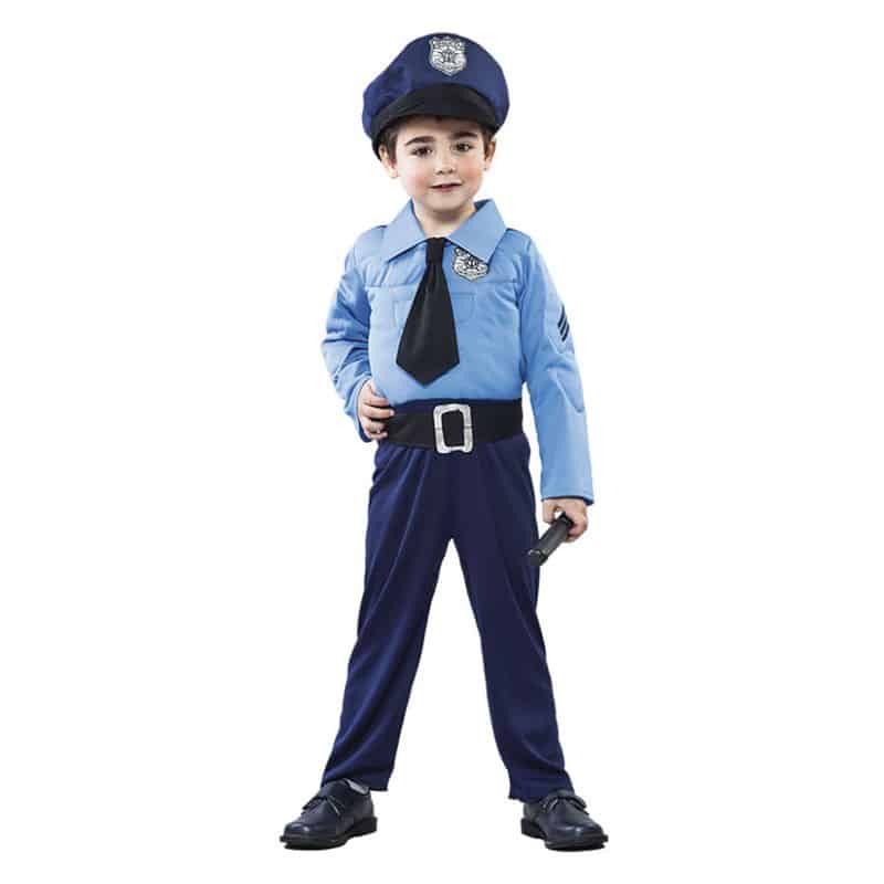 Disfraz de policia para 7-9 años de carnaval 706228-T02 Eurocarnavales