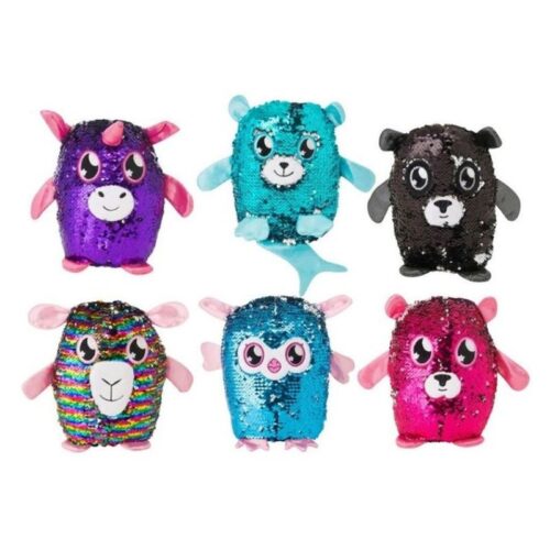 Peluche Reversible Glitter Palz 20 cm Modelos Surtidos SQP-002