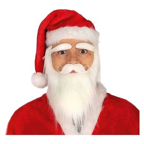 Set con Barba, bigote y cejas blancas 11968