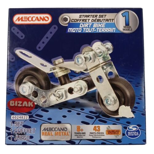Meccano moto pequeña de 43 piezas 1670-MO