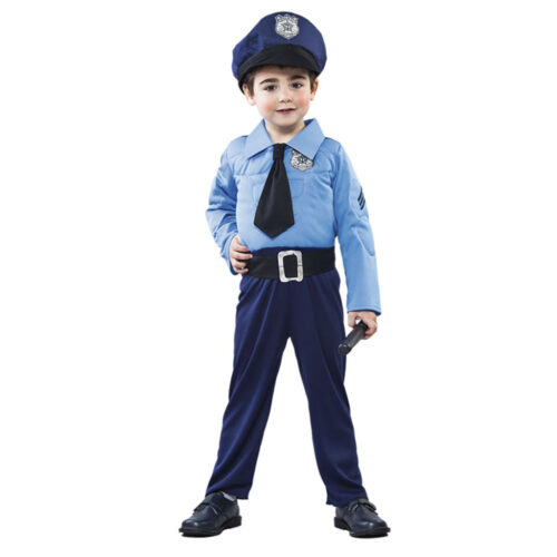 Disfraz de policía para niño para carnaval talla 5-6 años 706228-T01