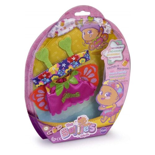 Disfraz reversible mariposa para muñecos The Bellies 29840s7.15550 FAMO