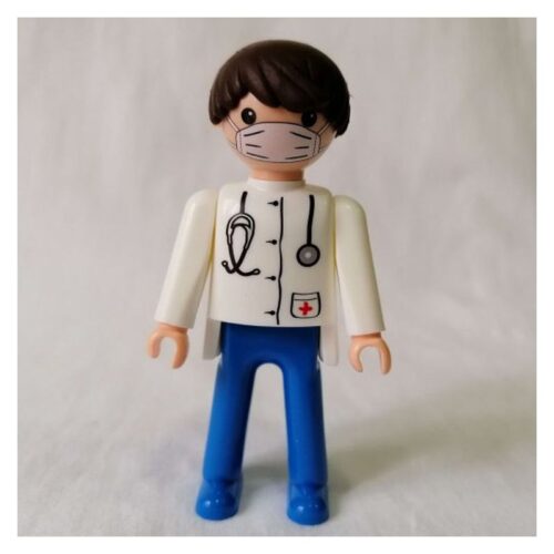 Pokeeto figura médico con mascarilla 12784-M