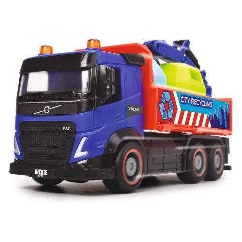 Dickie camión reciclaje retrofricción azul 23 cm 203744014-RE