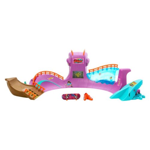 Set de juego Hot Wheels Skate Octopark para monopatines de dos dedos HMK01