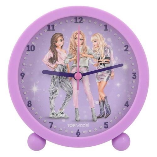 TopModel reloj despertador glitter color turquesa