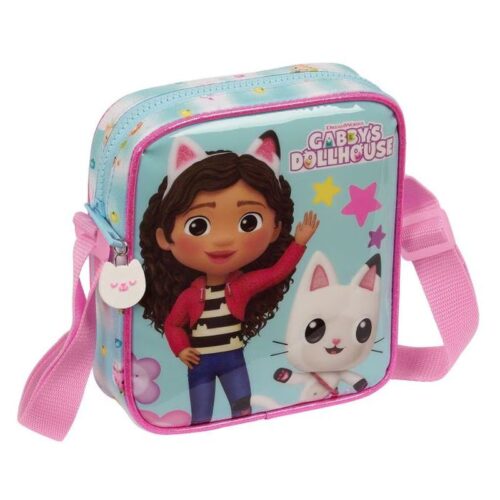 Bolso bandolera La casa de muñecas de Gabby Azul 16x18x4cm 612327222 SAFTA