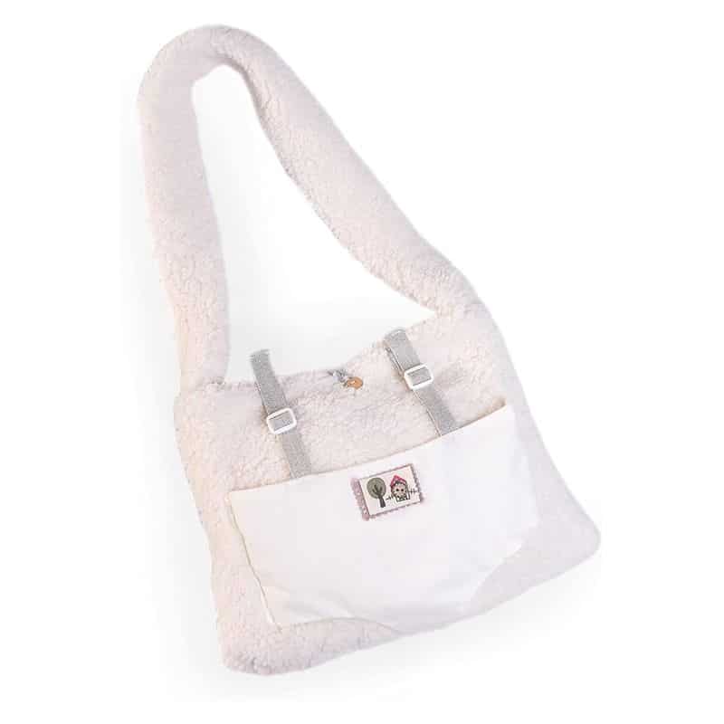 Muñeca Antonio Juan recién nacida Lea con bolsa portabebé borreguitos 33346 - Imagen 3