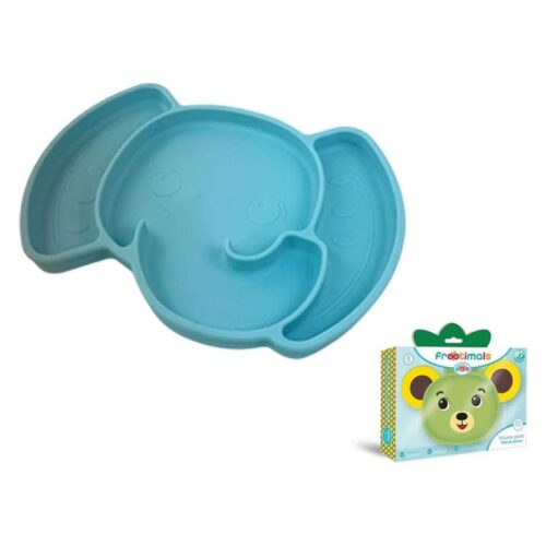 Plato de silicona de Melany Melephant antideslizante Frootimals FT00005