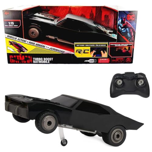 Coche teledirigido Batmóvil Turbo Boost película de Batman escala 1:15