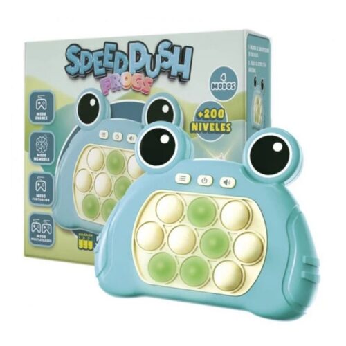 Speed push  rana 3D juego sensorial electrónico CR0442