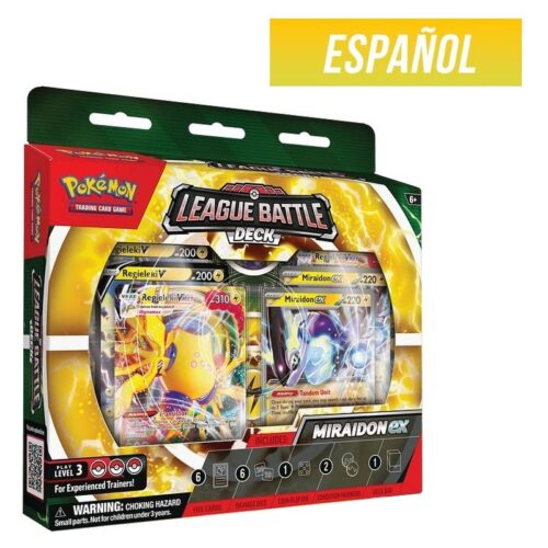 Pokémon Baraja Combate de Liga Miraidon EX 50381