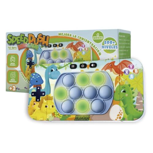 Speed push dinosaurio juego sensorial electrónico CR0445