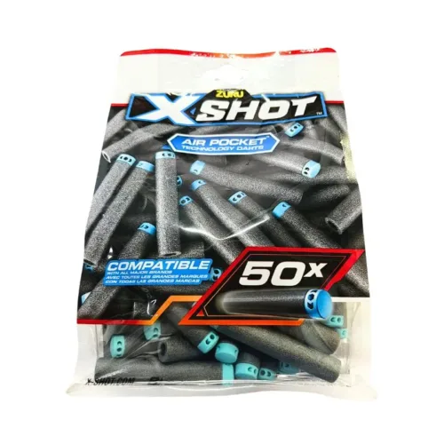 Pack de 50 dardos para pistolas de X-shot en blister 23-524