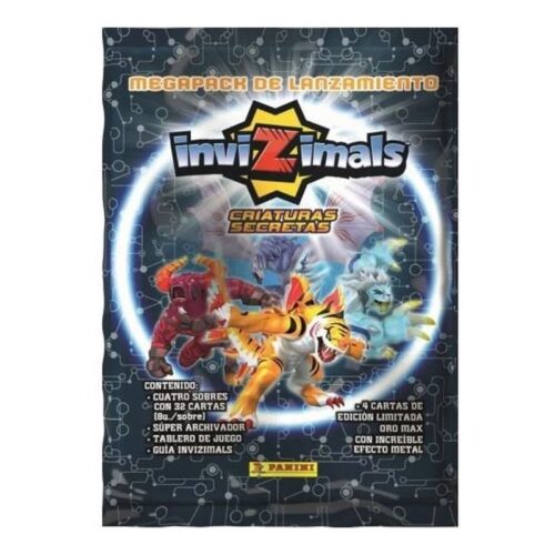 Invizimals Criaturas secretas Megapack con 4 sobres 4534S