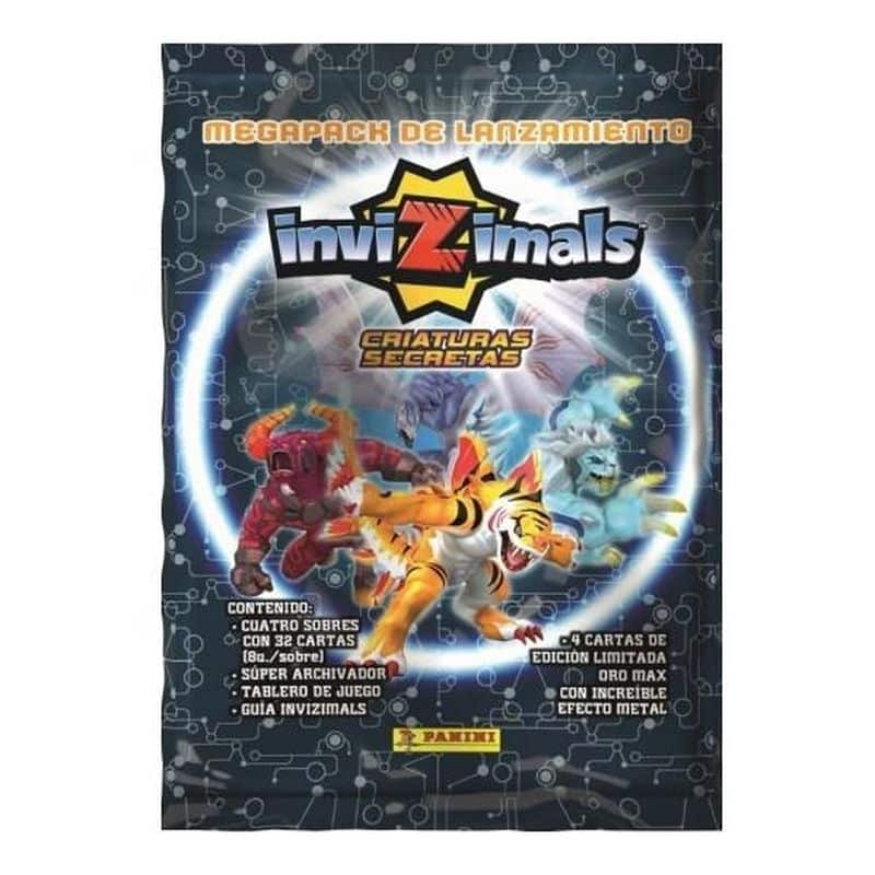 Invizimals Criaturas secretas Megapack con 4 sobres 4534S