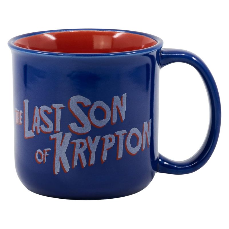 Taza de Superman de 400 ml de cerámica en color azul 85669 - Imagen 2