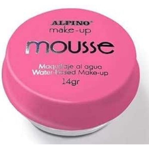 Maquillaje mousse rosa en tarro ideal para carnavales DL000169