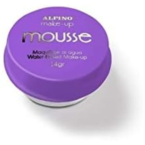 Maquillaje tarro mousse violeta ideal para disfraces DL000170