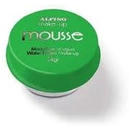 Tarro de maquillaje mousse verde para disfraces DL000172