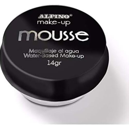 Maquillaje mousse tarro negro para disfraces DL000173