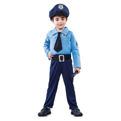 Disfraz policia con corbata para niño talla de 10-12 AÑOS 706228-T03