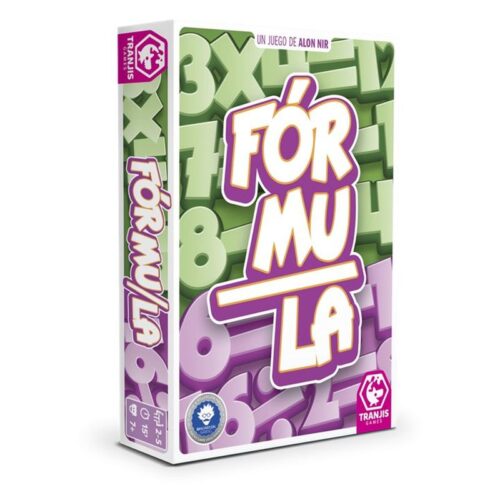 Formula Juego de mesa  pequeño de cartas de Tranjis Games