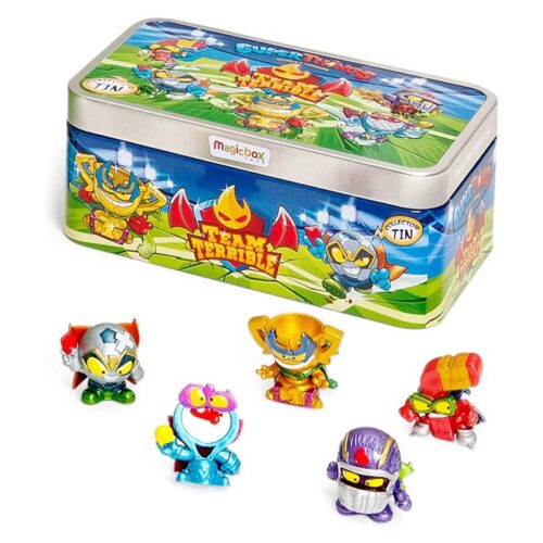 Superthings Team Terribe lata con 5 figuras exclusivas para coleccionar