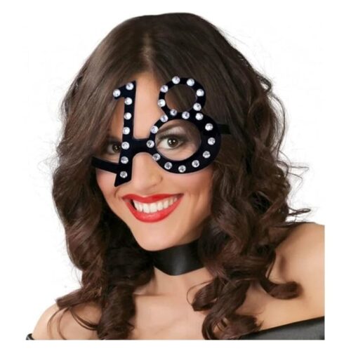 Gafas fantasia de 18 años ideal para fiestas y puestas de largo