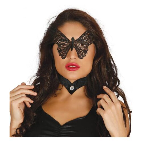 Antifaz de mariposa para disfraz de carnaval o halloween 12902